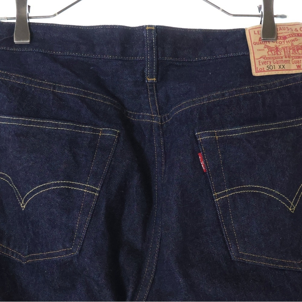 Levi's(リーバイス) 501XX BIG E ボタン裏刻印3015 ストレートデニムパンツ ブルー PC9-50155-0079
