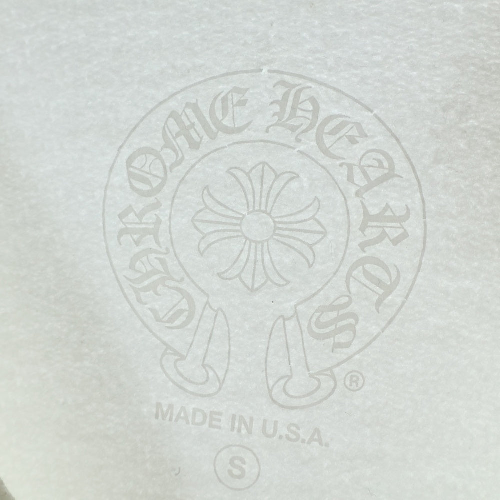CHROME HEARTS(クロムハーツ) LOVE YOU CREW SWTSHRT フローラルクロスハートプリント クルーネックスウェットトレーナー ホワイト