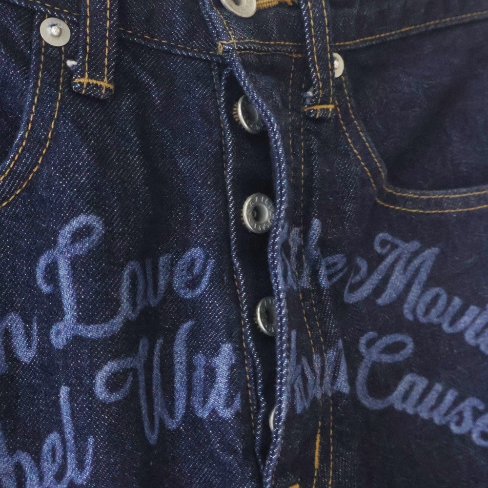 DAIRIKU(ダイリク) 24SS “Onewash“ Straight Denim Pants ワンウォッシュ デニムパンツ ジーンズ インディゴ 24SS D-8