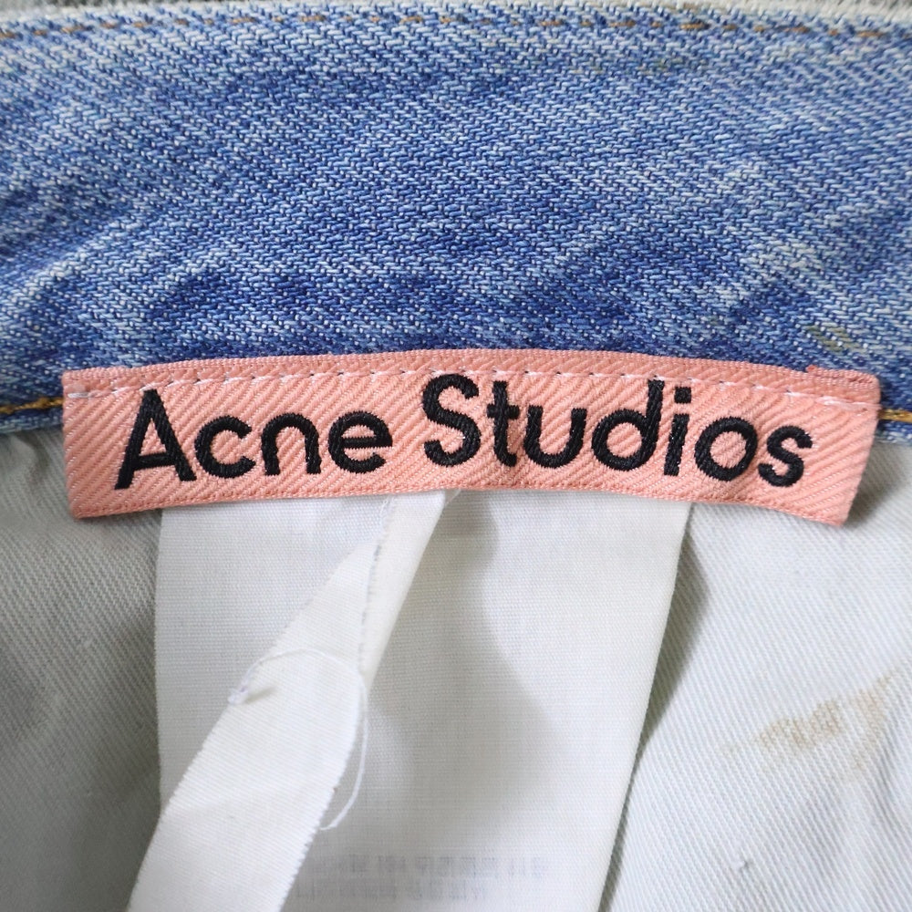 Acne Studios(アクネ ストゥディオズ) 2021M Penicillin ペニシリン ダメージ加工デニムパンツ インディゴ B00317-