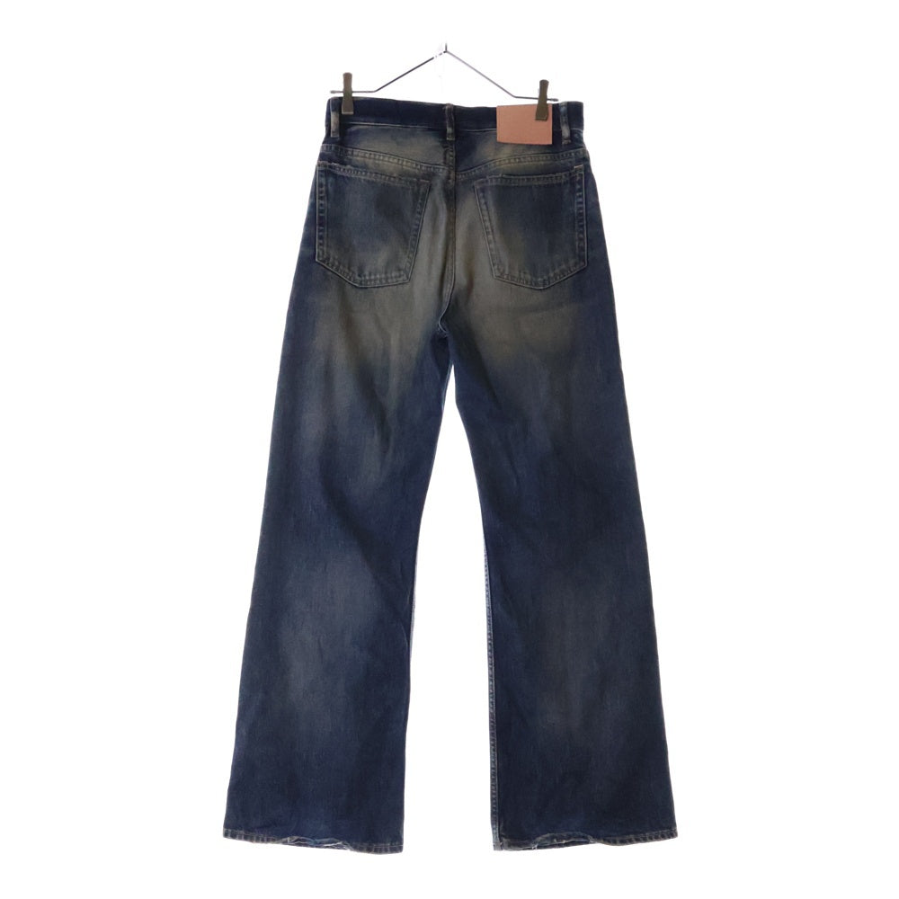 Acne Studios(アクネ ストゥディオズ) 2021M Rocka ダメージ加工 デニムパンツ インディゴ B00424-