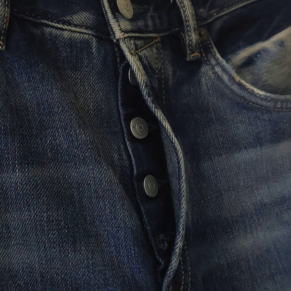 Acne Studios(アクネ ストゥディオズ) 2021M Rocka ダメージ加工 デニムパンツ インディゴ B00424-