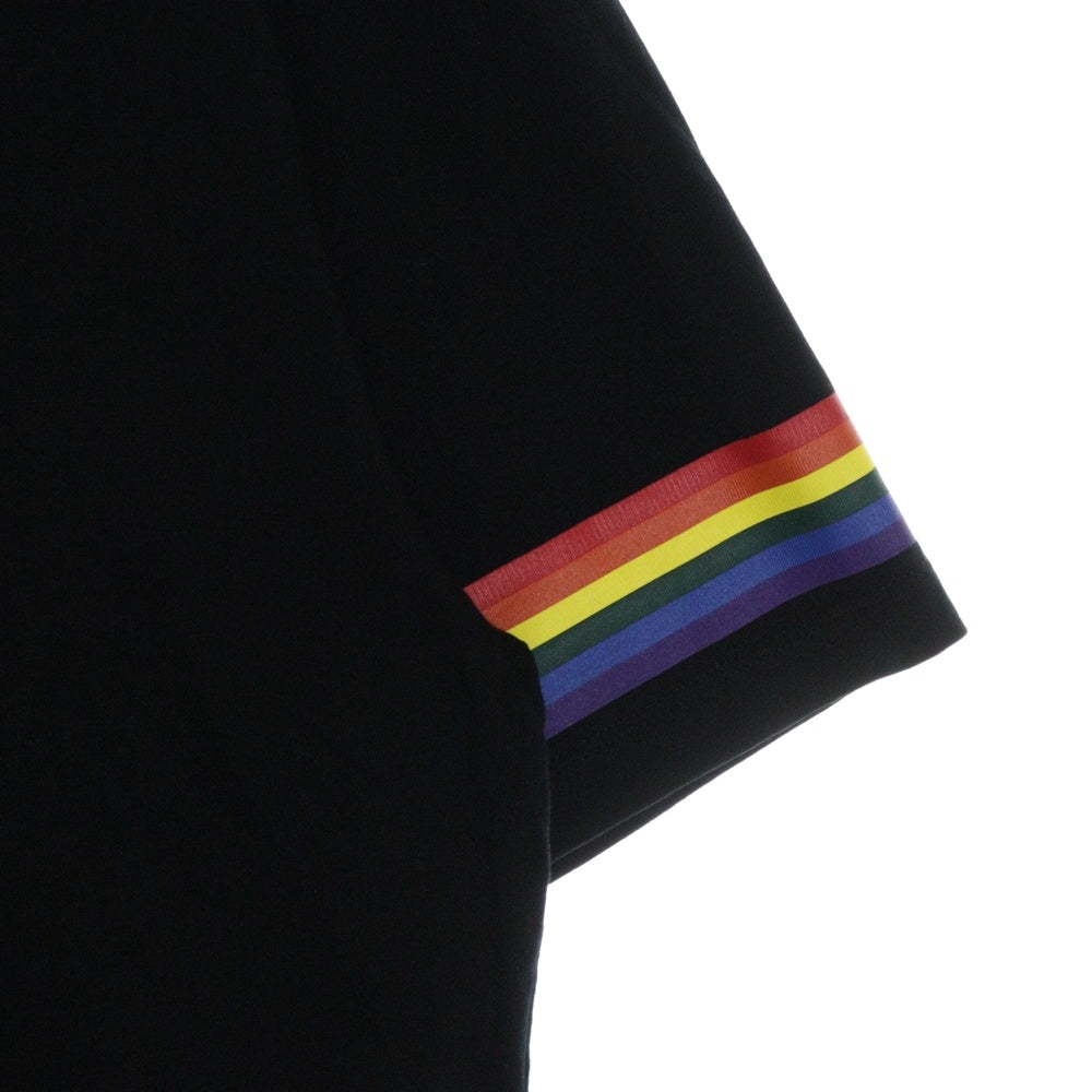 LOEWE(ロエベ) Logo Rainbow T-Shirt レインボーロゴ 半袖Tシャツ ブラック H6199430CR