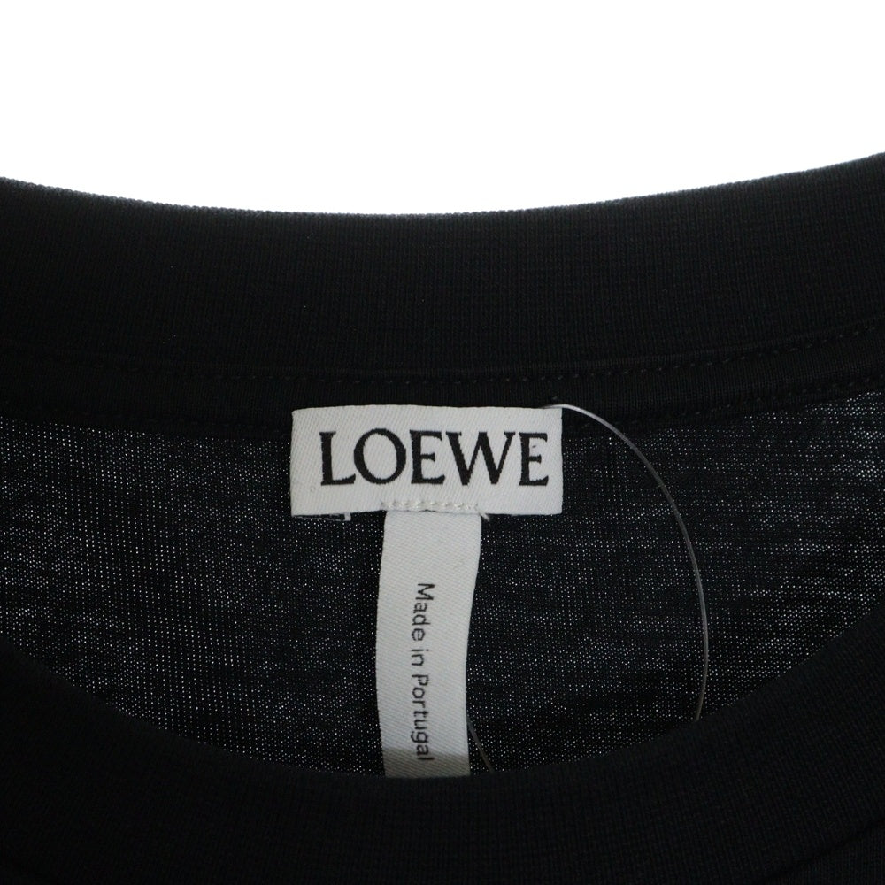 LOEWE(ロエベ) Logo Rainbow T-Shirt レインボーロゴ 半袖Tシャツ ブラック H6199430CR
