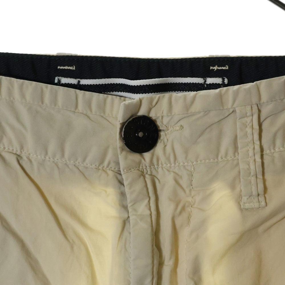STONE ISLAND(ストーンアイランド) Cargo Shorts ロゴワッペン カーゴショーツ ハーフパンツ ベージュ 7415L0803
