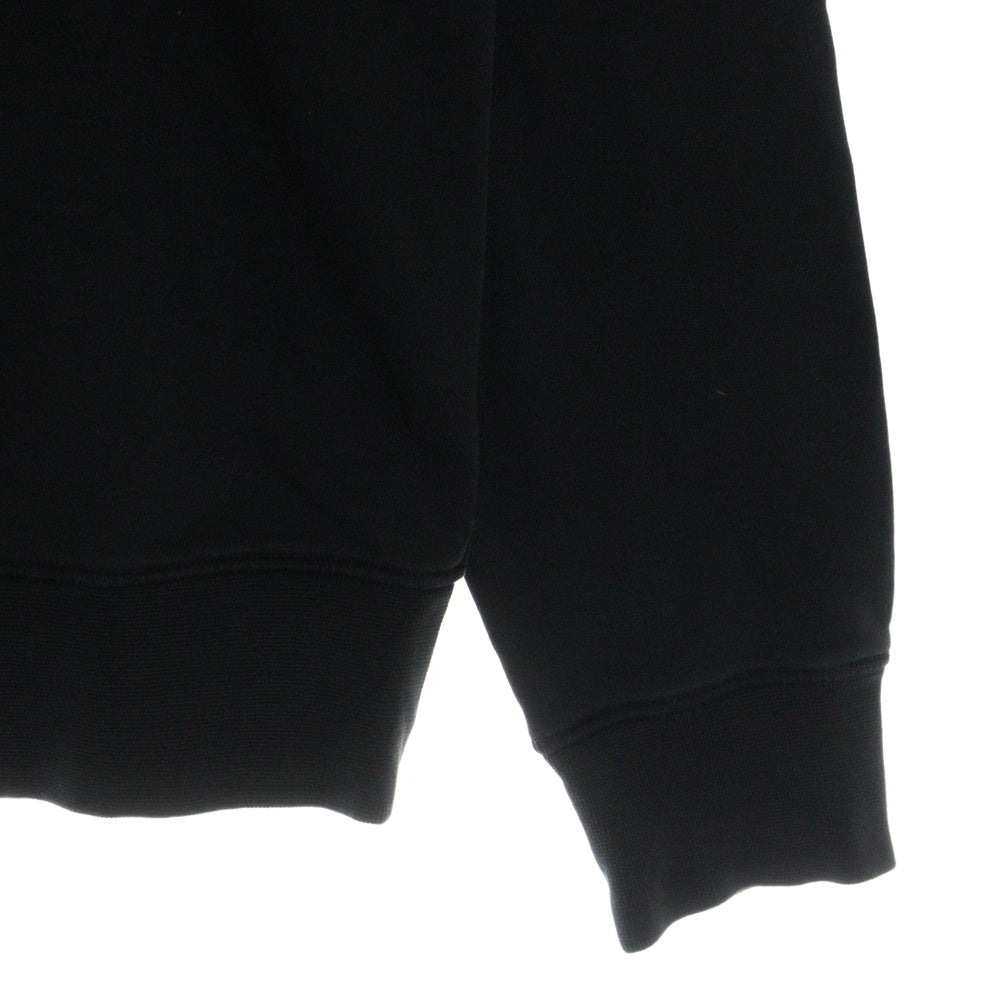 STONE ISLAND(ストーンアイランド) Sweatshirt ロゴワッペン クルーネックスウェットトレーナー ブラック 741563051