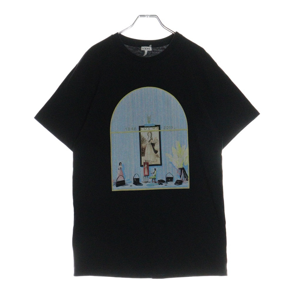 LOEWE(ロエベ) Window T-shirt 半袖Tシャツ ブラック H6299720SI