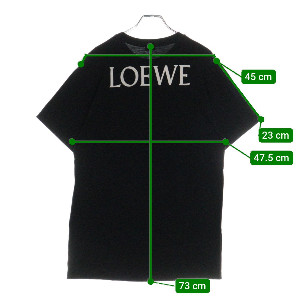 LOEWE(ロエベ) Window T-shirt 半袖Tシャツ ブラック H6299720SI
