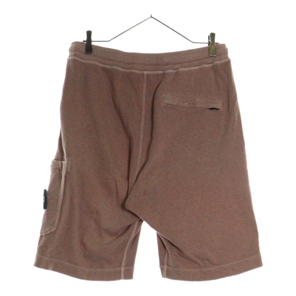 STONE ISLAND(ストーンアイランド) Cargo Shorts ロゴワッペン カーゴショーツ ハーフパンツ ピンク 741563560