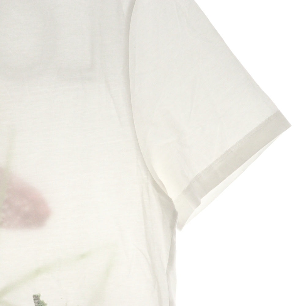 LOEWE(ロエベ) Botanical T-Shirt ボタニカル ロゴプリント半袖Tシャツ ホワイト S6199450CR