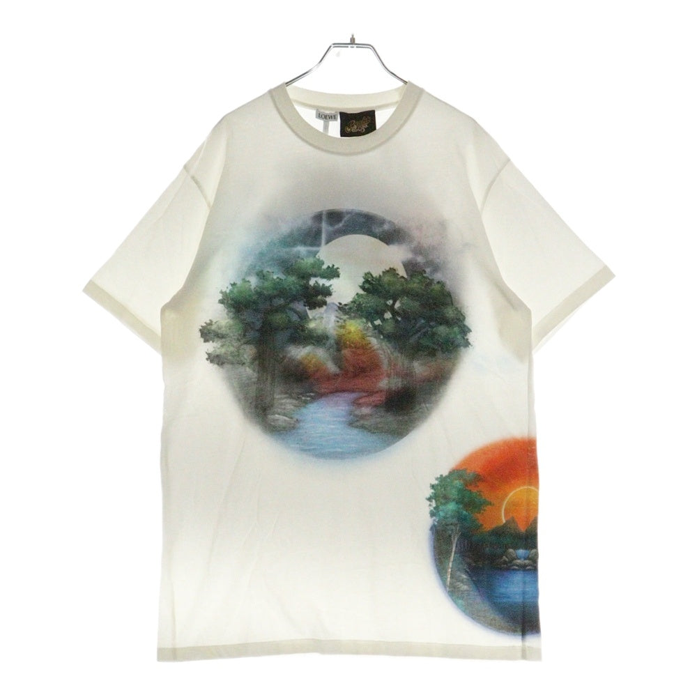 LOEWE(ロエベ) Paula s Ibiza T-Shirt パウラズイビザ 半袖Tシャツ ホワイト H616Y22X06