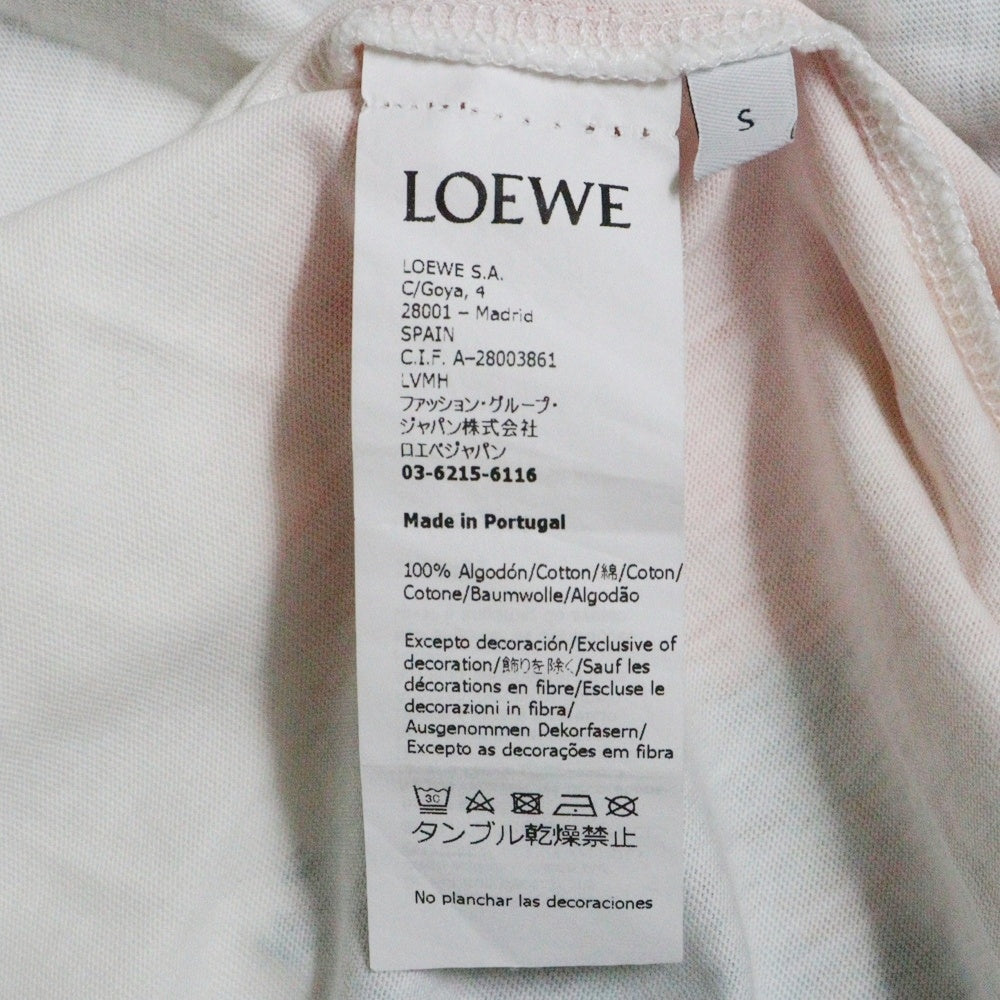 LOEWE(ロエベ) Paula s Ibiza T-Shirt パウラズイビザ 半袖Tシャツ ホワイト H616Y22X06
