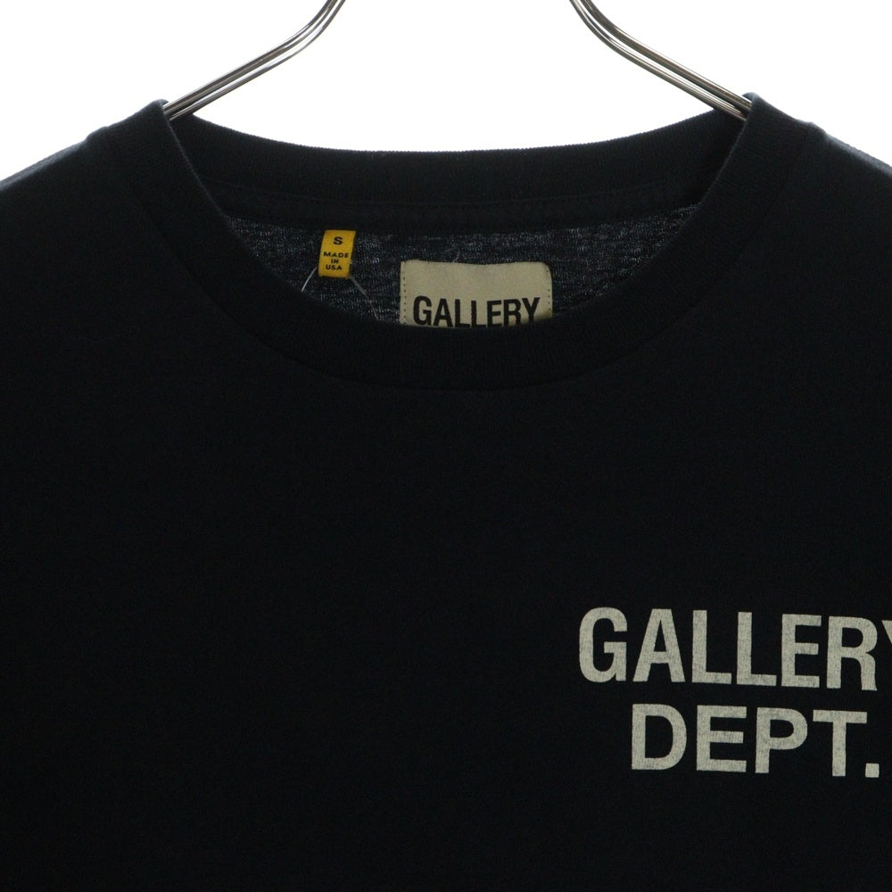 GALLERY DEPT.(ギャラリーデプト) Souvenir T-Shirt ロゴプリント半袖Tシャツ ブラック