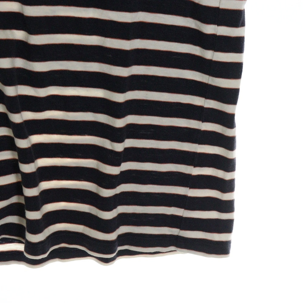 LOEWE(ロエベ) Striped T-Shirt ボーダー半袖Tシャツ ホワイト/ネイビー H6109620PC