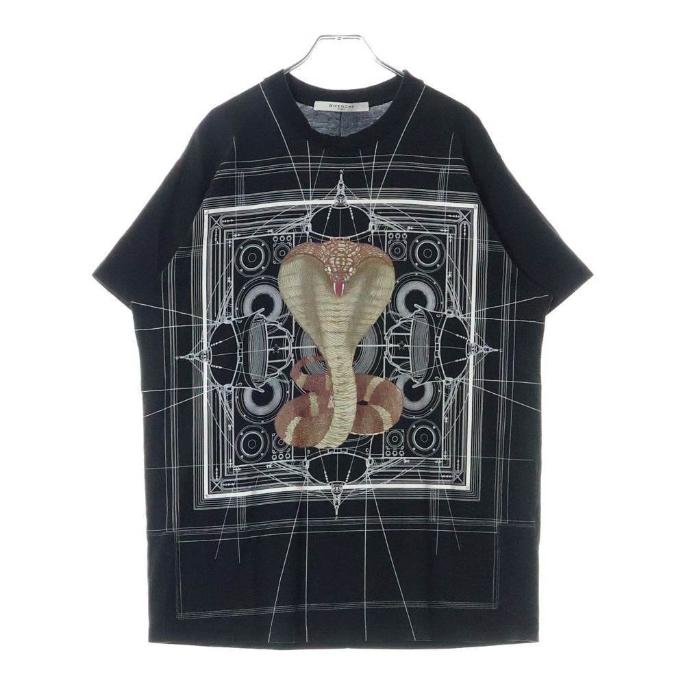 GIVENCHY(ジバンシィ) Snake T-Shirt 半袖Tシャツ ブラック 16W 7348 651