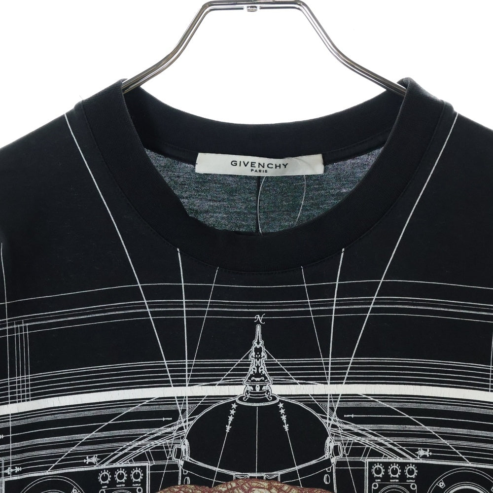 GIVENCHY(ジバンシィ) Snake T-Shirt 半袖Tシャツ ブラック 16W 7348 651