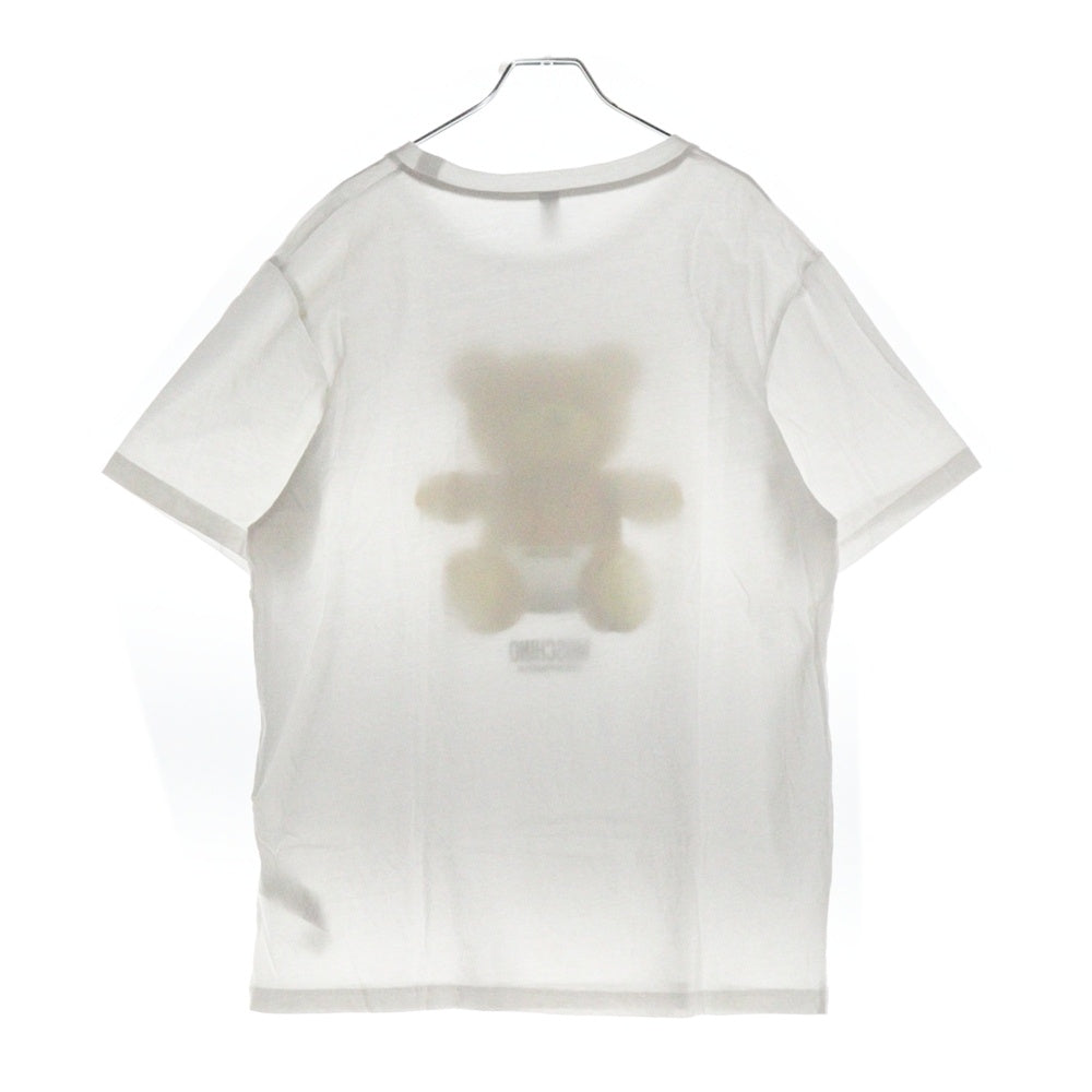 MOSCHINO(モスキーノ) Bear T-Shirt ベアープリント 半袖Tシャツ ホワイト