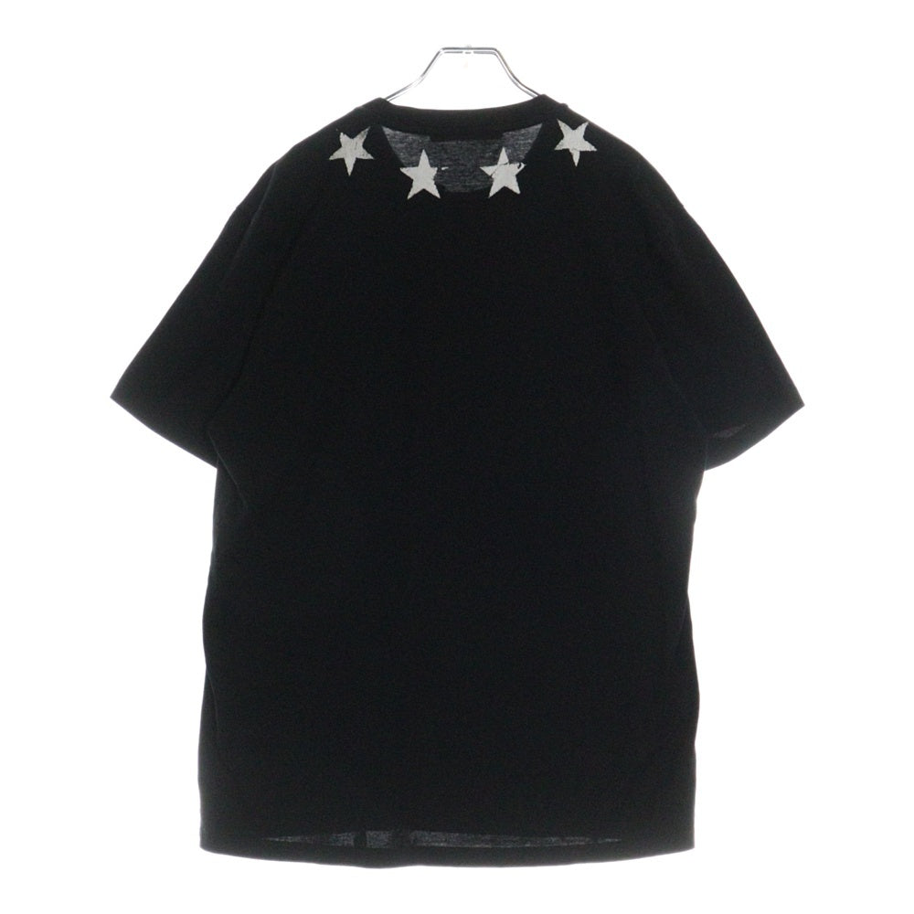 GIVENCHY(ジバンシィ) Star T-Shirt スタープリント 半袖Tシャツ ブラック BM70CN3002