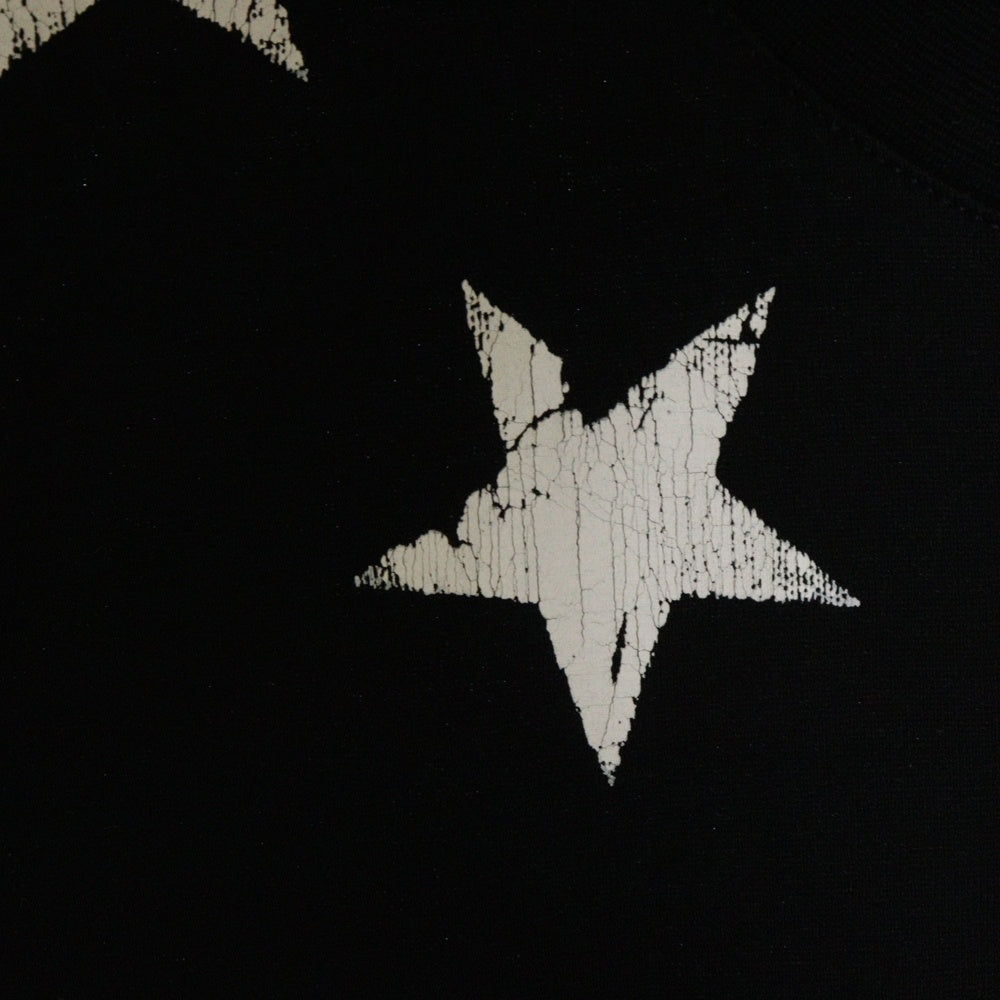 GIVENCHY(ジバンシィ) Star T-Shirt スタープリント 半袖Tシャツ ブラック BM70CN3002