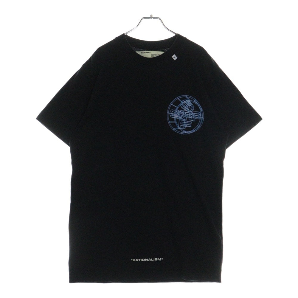 OFF-WHITE(オフホワイト) 20SS 3D Crossed T-Shirt 半袖Tシャツ ブラック OMAA027R20185003