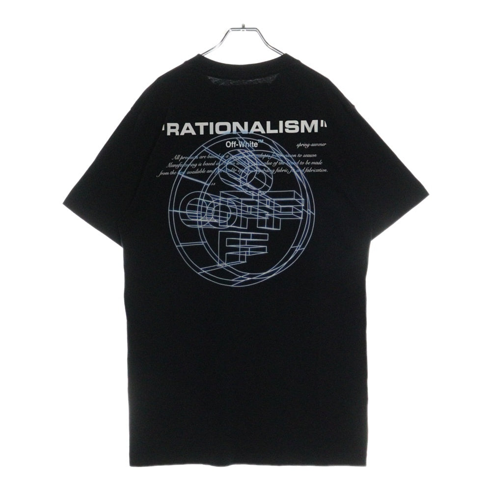 OFF-WHITE(オフホワイト) 20SS 3D Crossed T-Shirt 半袖Tシャツ ブラック OMAA027R20185003