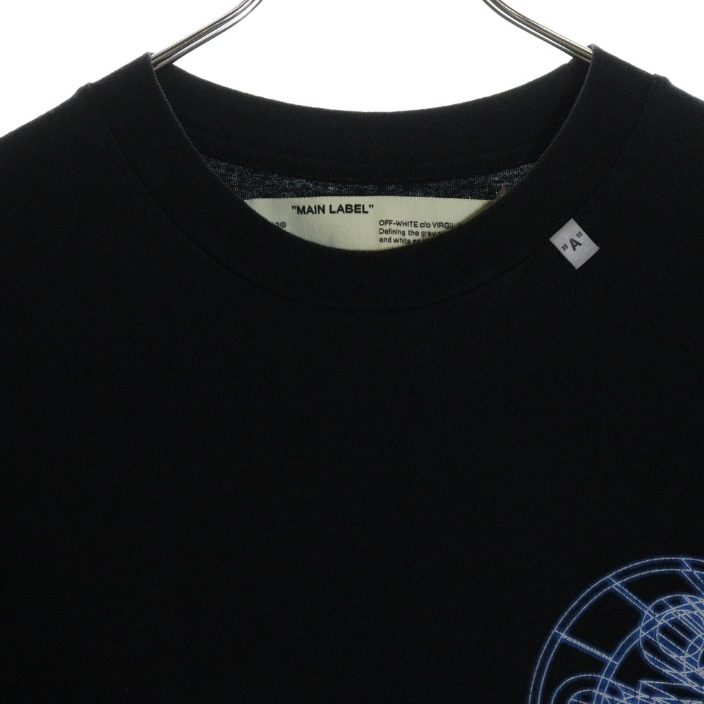 OFF-WHITE(オフホワイト) 20SS 3D Crossed T-Shirt 半袖Tシャツ ブラック OMAA027R20185003