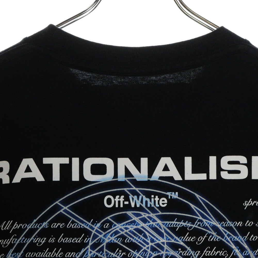 OFF-WHITE(オフホワイト) 20SS 3D Crossed T-Shirt 半袖Tシャツ ブラック OMAA027R20185003