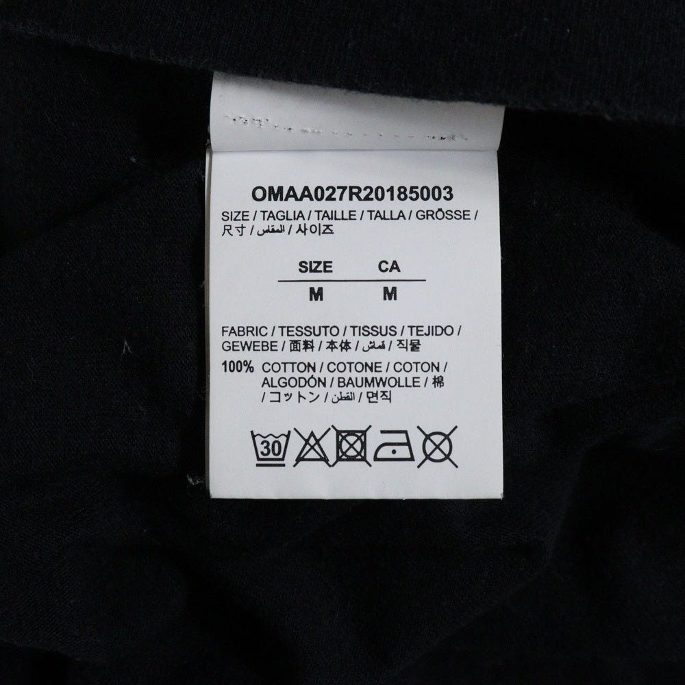 OFF-WHITE(オフホワイト) 20SS 3D Crossed T-Shirt 半袖Tシャツ ブラック OMAA027R20185003