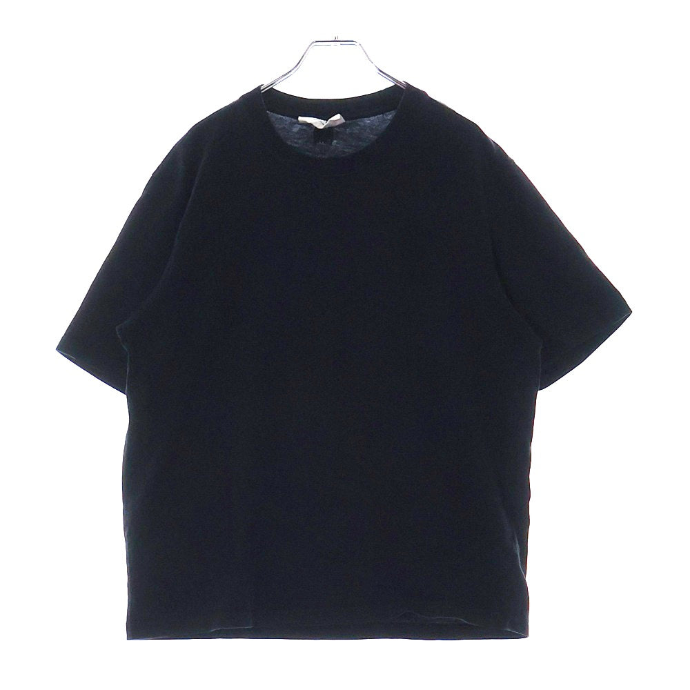 AMI Alexandre Mattiussi(アミアレクサンドルマテュッシ) T-Shirt ハートロゴ刺繍 半袖Tシャツ ブラック A21HJ128.726