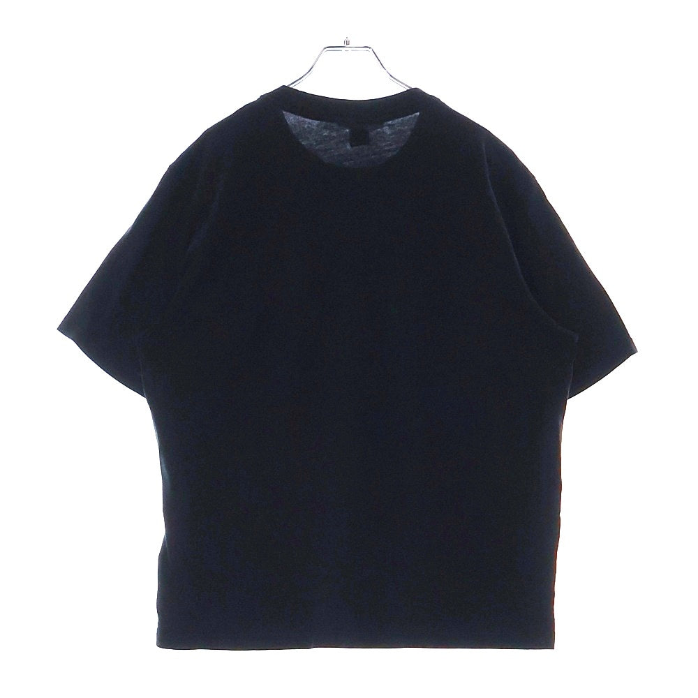 AMI Alexandre Mattiussi(アミアレクサンドルマテュッシ) T-Shirt ハートロゴ刺繍 半袖Tシャツ ブラック A21HJ128.726