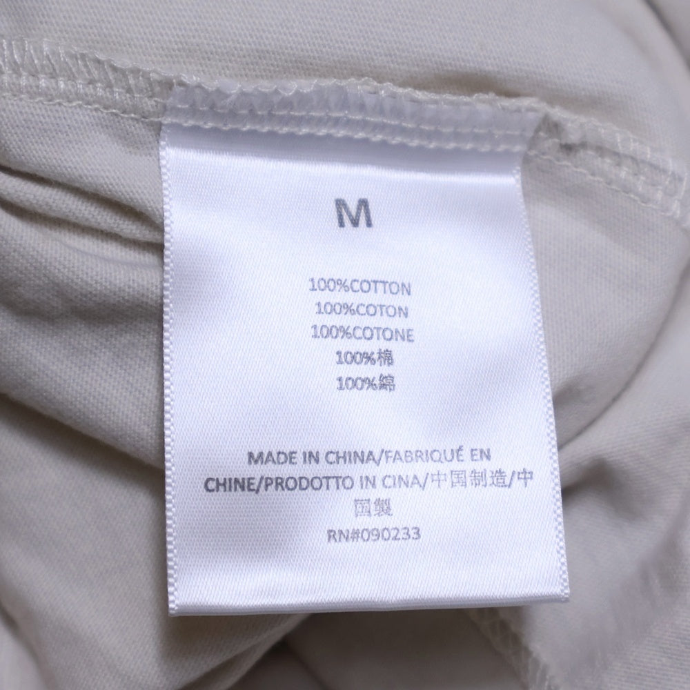 FEAR OF GOD ESSENTIALS(フィアオブゴッド エッセンシャルズ) L/S T-SHIRT ラバーロゴ 長袖Tシャツ ロンT ベージュ