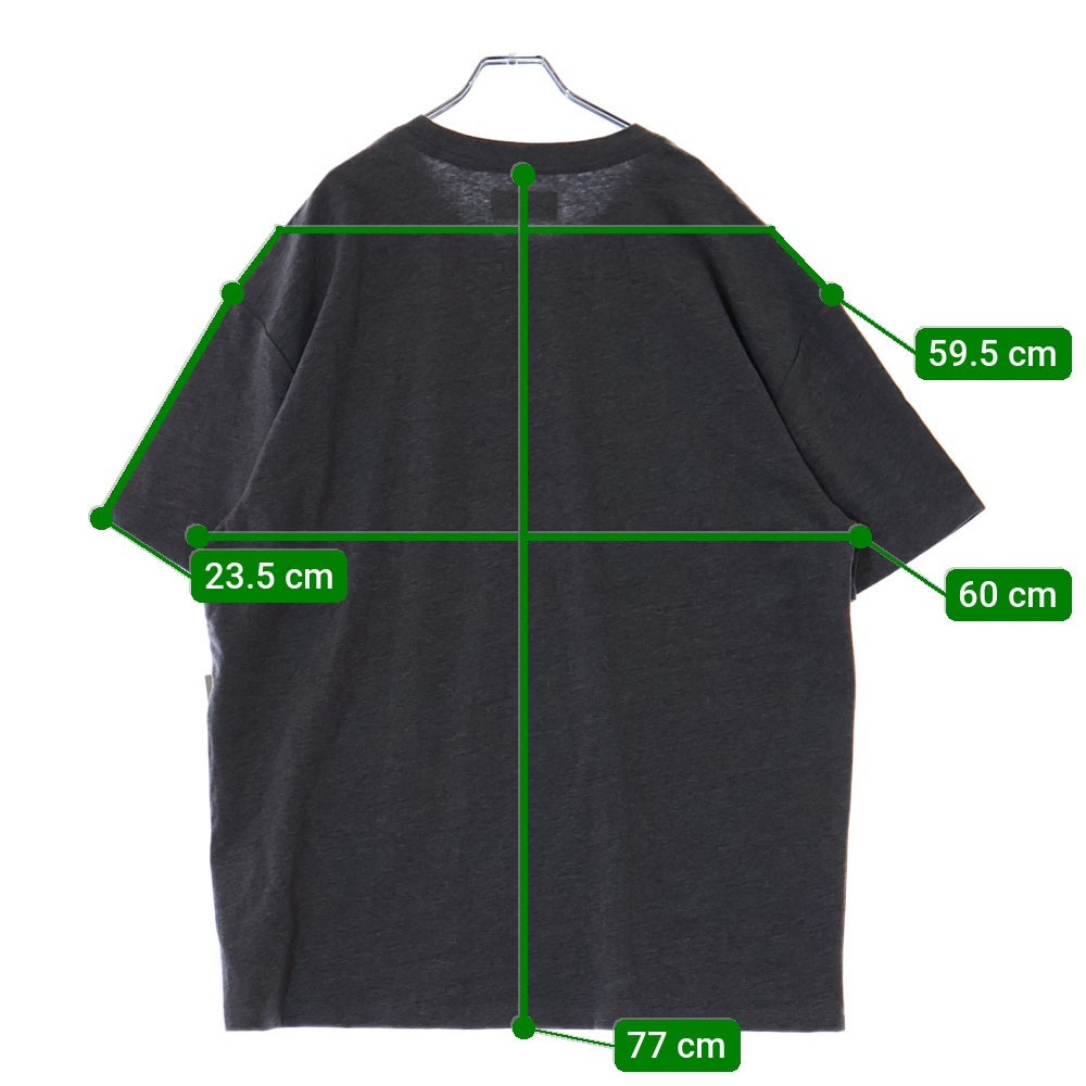 FEAR OF GOD ESSENTIALS(フィアオブゴッド エッセンシャルズ) S/S T-SHIRT ロゴプリント 半袖Tシャツ グレー