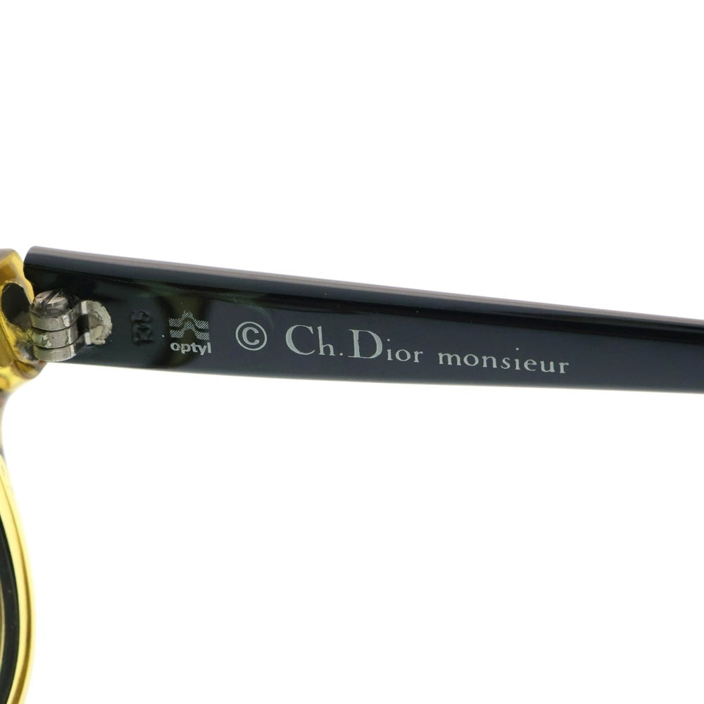 Christian Dior MONSIEUR(クリスチャンディオールムッシュ) CD ロゴ ティアドロップサングラス 眼鏡 アイウェア 2134A 70 ブラウン