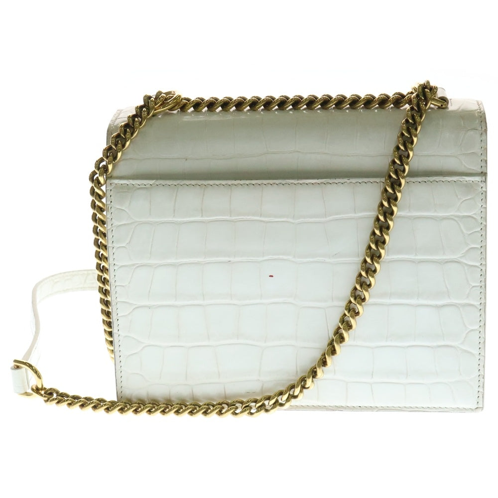 BALENCIAGA(バレンシアガ) Sharp S シャープS 2Way チェーンショルダーレザーハンドバッグ レディース 580641 9001 ホワイト