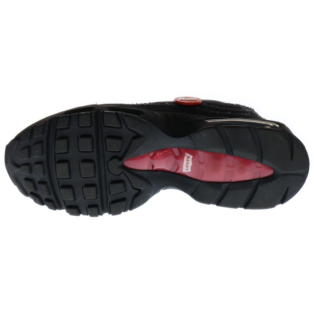 NIKE(ナイキ) ×Levi's AIR MAX95 OG リーバイス エアマックス95 デニム ローカットスニーカー ブラック US11/29cm HM4743-001
