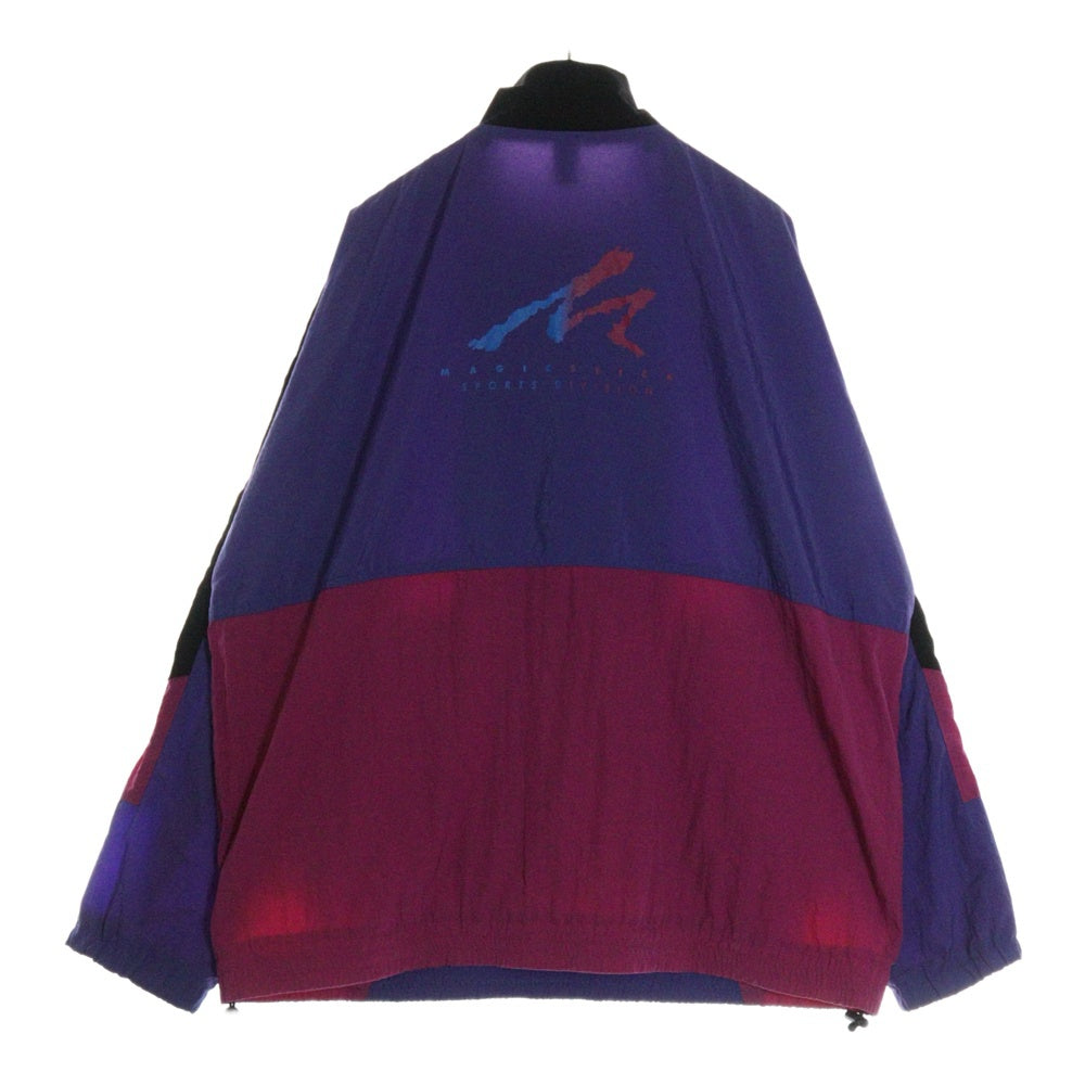 MAGIC STICK(マジックスティック) CLASSIC ANORAK TRACK JACKET ナイロンアノラックジャケット パープル