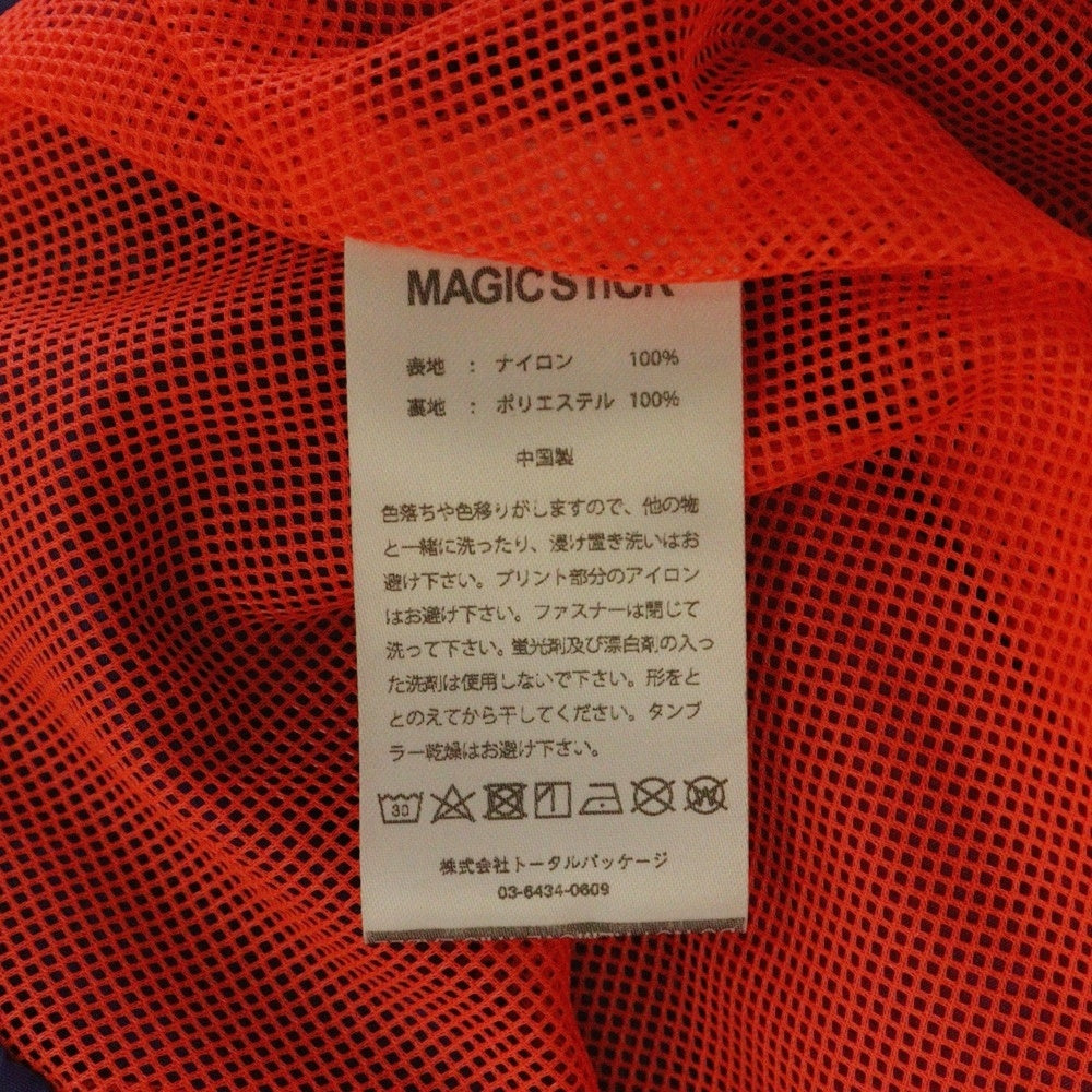 MAGIC STICK(マジックスティック) CLASSIC ANORAK TRACK JACKET ナイロンアノラックジャケット パープル