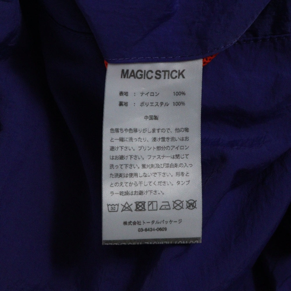 MAGIC STICK(マジックスティック) CLASSIC NYLON PANTS クラシックナイロンパンツ パープル