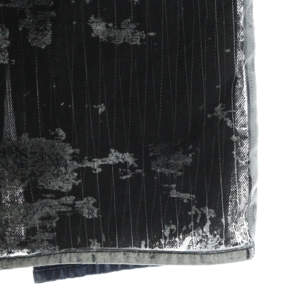 DIESEL(ディーゼル) DE-PRA-FSE1 シースルー デニムスカート インディゴ レディース A14512