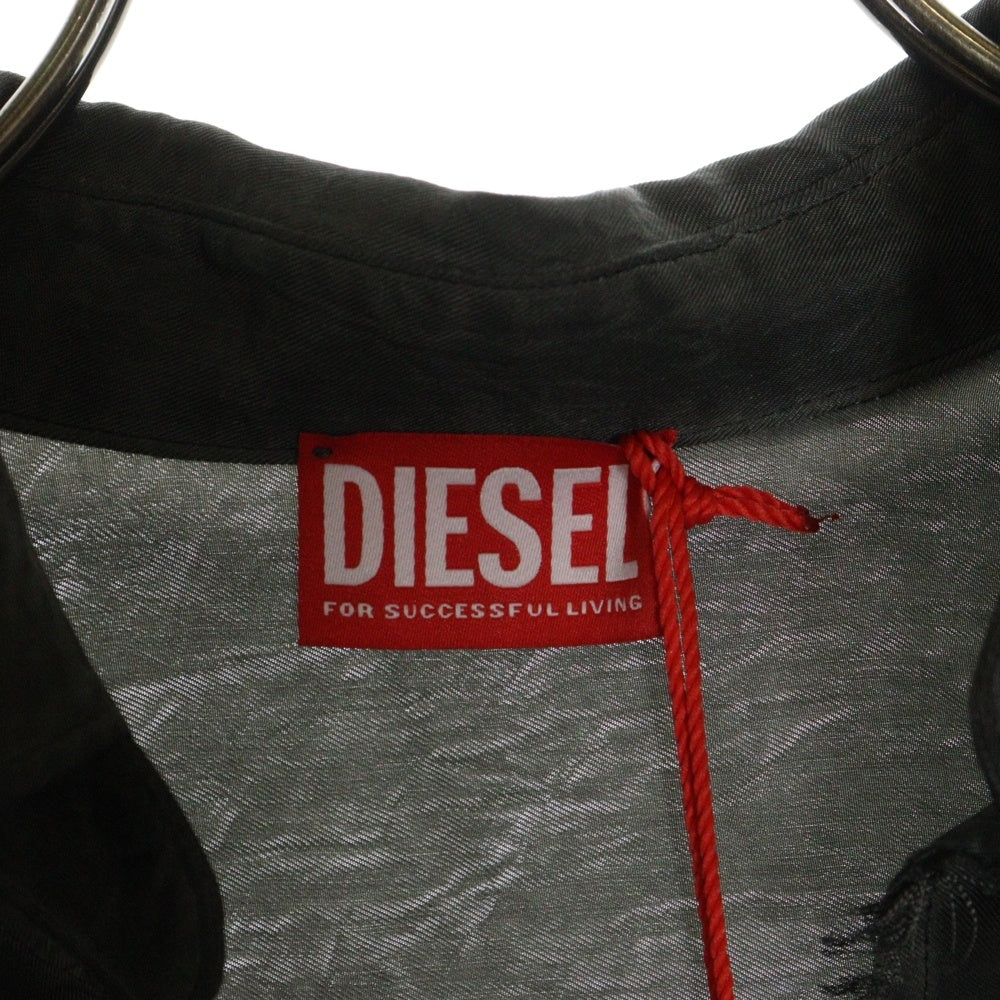 DIESEL(ディーゼル) C-RAZY-Q1 アシンメトリー長袖シャツ レディース A17311