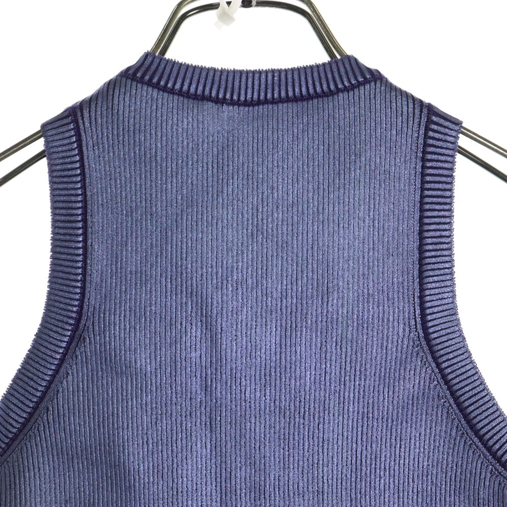 DIESEL(ディーゼル) M-CADDIX-TOP-M Dロゴ ノースリーブニットトップス タンクトップ レディース A17695