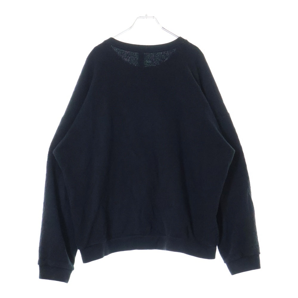 CHROME HEARTS(クロムハーツ) Y NOT ワイノット ロゴ刺繍 CHプラス総柄 長袖Tシャツ ロンT カットソー ブラック