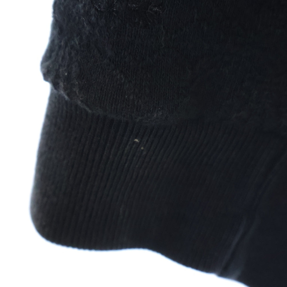 CHROME HEARTS(クロムハーツ) Y NOT ワイノット ロゴ刺繍 CHプラス総柄 長袖Tシャツ ロンT カットソー ブラック