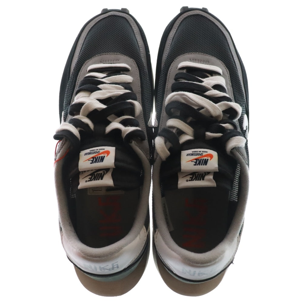 NIKE(ナイキ) ×Sacai LDWAFFLE サカイ エルディーワッフル ローカットスニーカー US12/30cm BV0073-001 ブラック/ホワイト