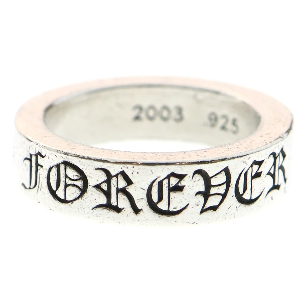 CHROME HEARTS(クロムハーツ) 6mm SPACER FOREVER 6mmスペーサーリング フォーエバーシルバー BCA337