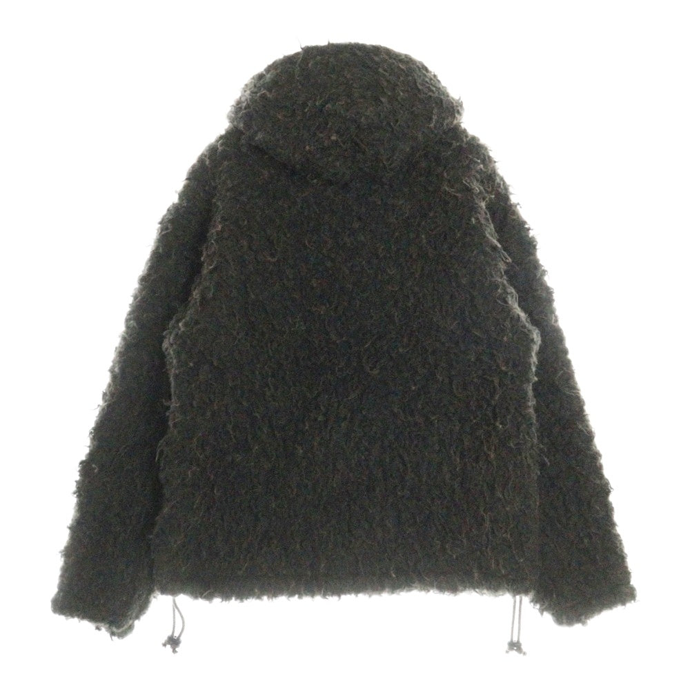 A MACHINE(エーマシーン) Mechanical Turk WAGAMAMA Lamb and Camel Hoodie ボアフーディー プルオーバーボアパーカー フーディー ブラウン 24-LCH