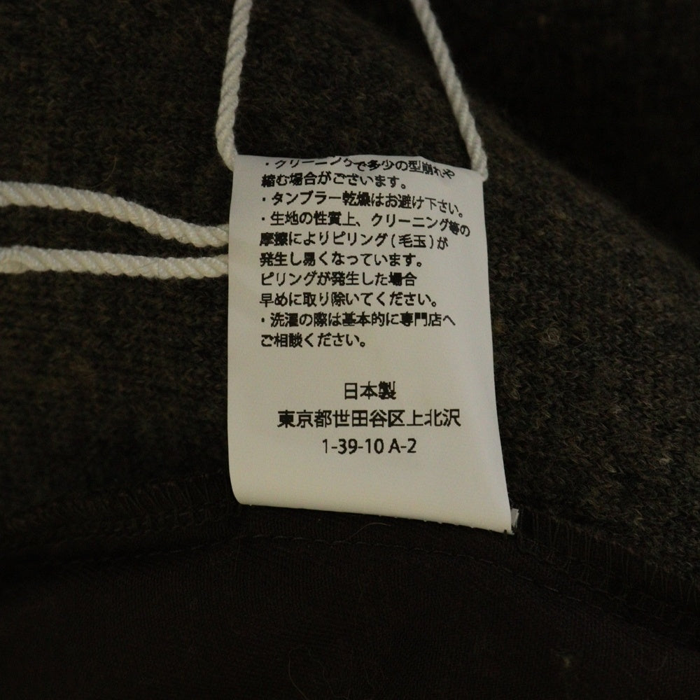 A MACHINE(エーマシーン) Mechanical Turk WAGAMAMA Lamb and Camel Hoodie ボアフーディー プルオーバーボアパーカー フーディー ブラウン 24-LCH