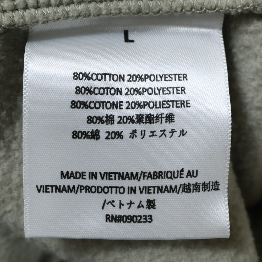 FEAR OF GOD ESSENTIALS(フィアオブゴッド エッセンシャルズ) SHORT PANTS ラバーロゴ スウェットハーフパンツ ショーツ グレー