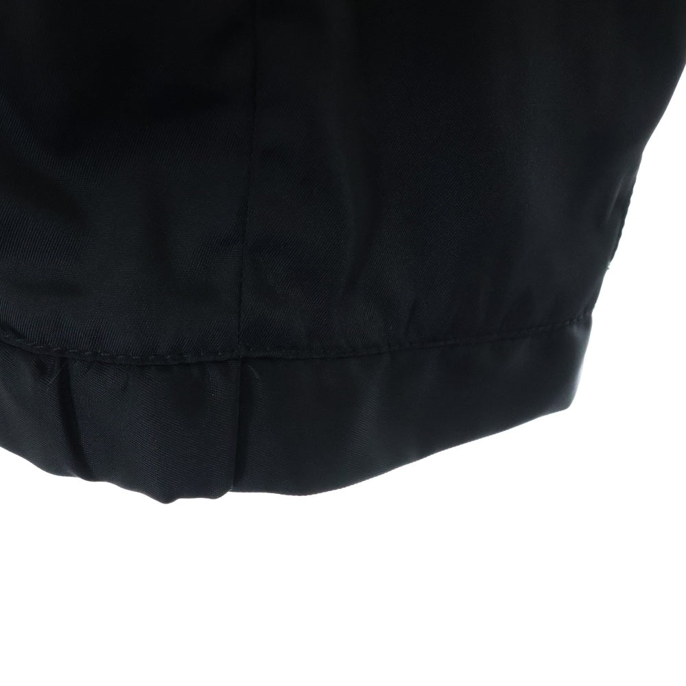 PRADA(プラダ) 19AW Nylon Gabardine Trousers トライアングルロゴ ナイロンパンツ ブラック SPG41 S182 I18