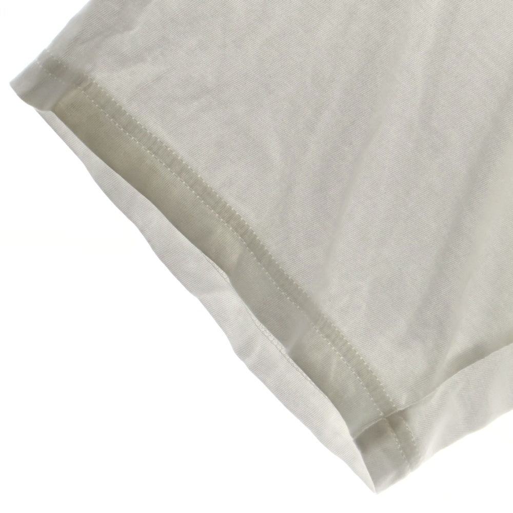 Yohji Yamamoto POUR HOMME(ヨウジヤマモト プールオム) クルーネック 半袖Tシャツ カットソー ホワイト HE-T02-070